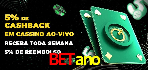 Promoções do cassino ao Vivo betano